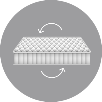 Reversible mattress