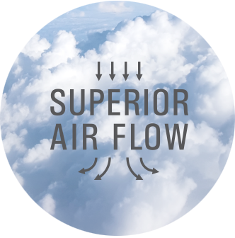 Mattress with superior airflow